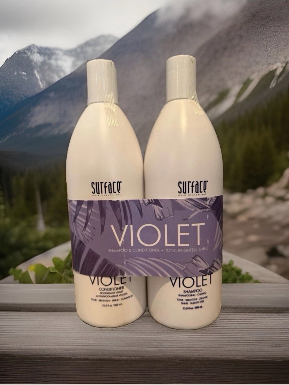 SURFACE Violet Blonde Toning Shampoo & Conditioner 33.8 oz DUO Set~$165 MSRP NEW